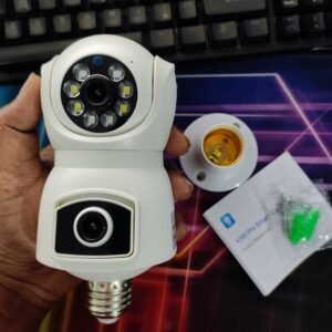 V380 Dual Lens Bulb IP Camera